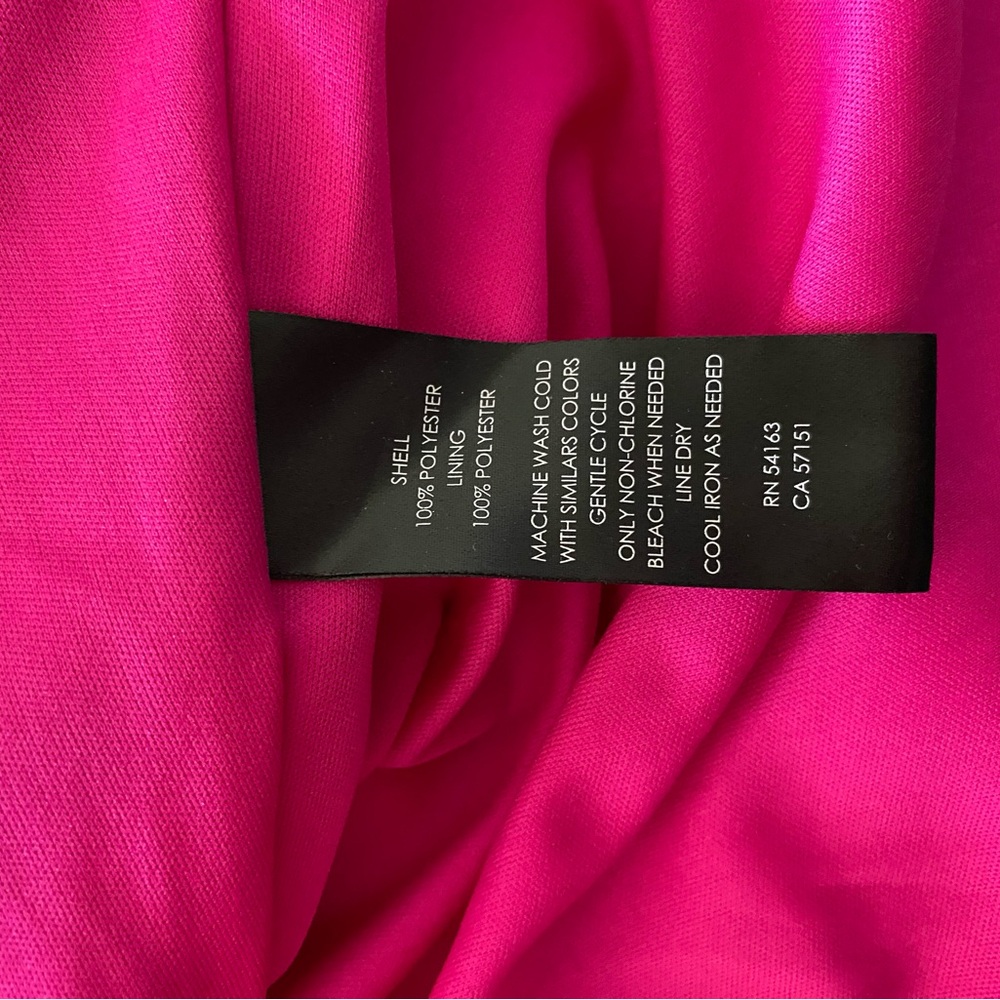 Jessica Howard Pink Ruffled Wrap Midi Dress - Picture 8 of 8